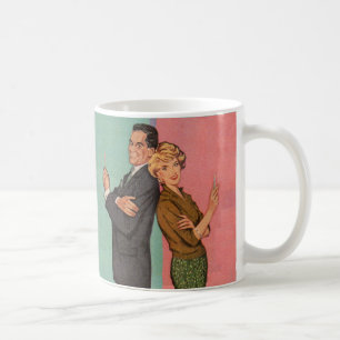 Pat hat einen Stift und der Perry hat einen Stift Kaffeetasse
