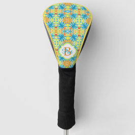 Pat Mosaic Golf Club Cover Headcover