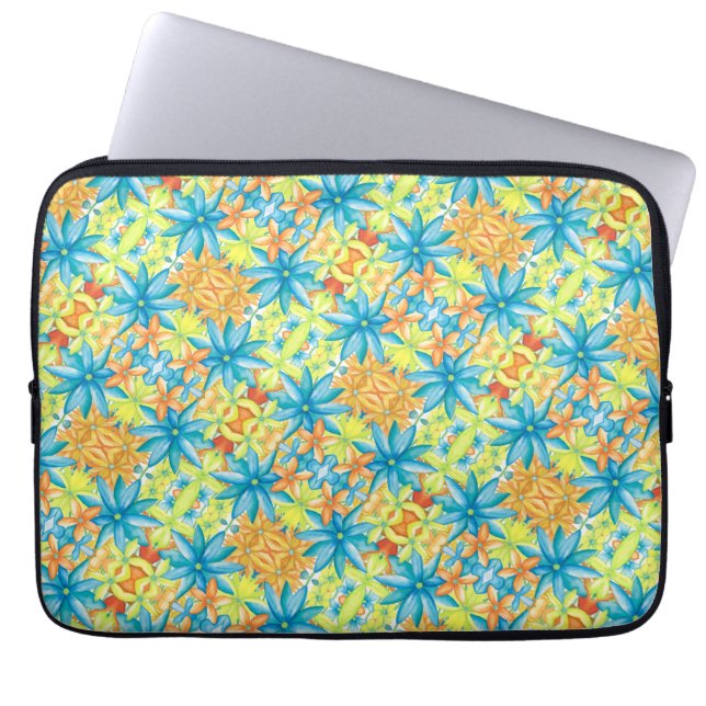 Pat Mosaic Laptop Sleeve (Vorderseite)