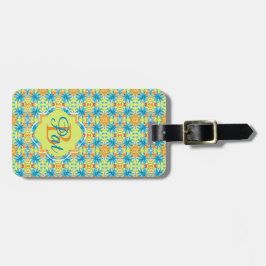 Pat Mosaic Luggage Tag Gepäckanhänger