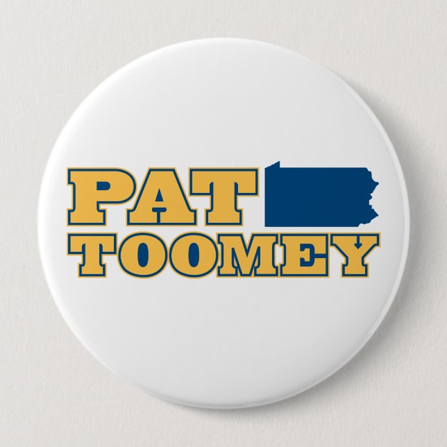 Pat Toomey für Pennsylvania Button (Vorderseite)