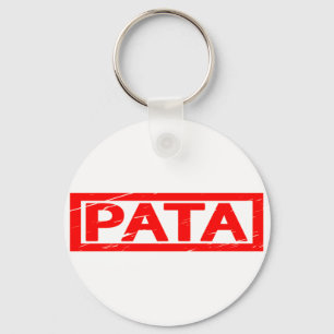 Pata Briefmarke Schlüsselanhänger