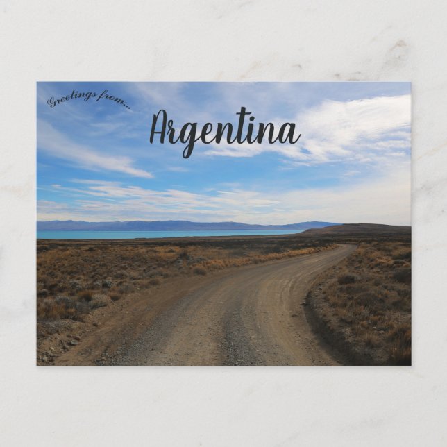 Patagonia Argentinien Postkarte (Vorderseite)