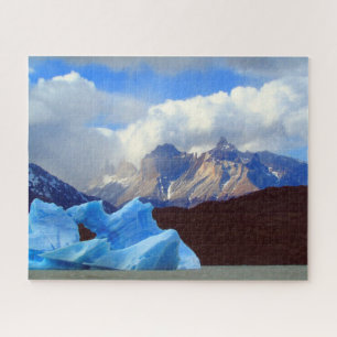 Patagonia blue iceberg