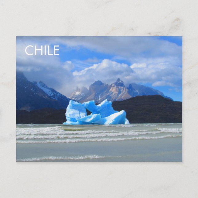 Patagonia Chile Postkarte (Vorderseite)