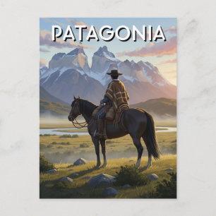 Patagonia Chile Postkarte