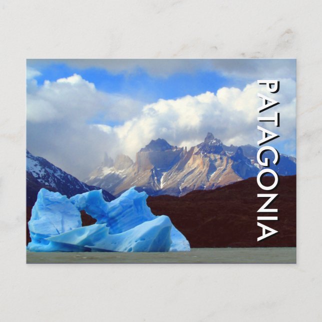 Patagonia iceberg postkarte (Vorderseite)