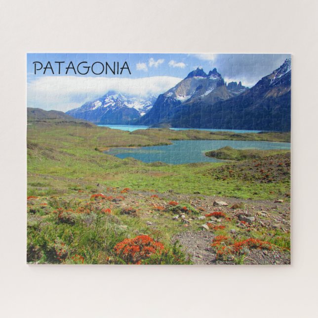 Patagonia-See Blumen (Horizontal)