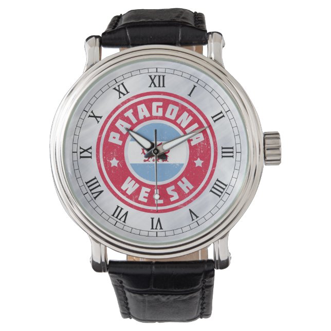 Patagonia Welsh Flag Armbanduhr (Vorderseite)