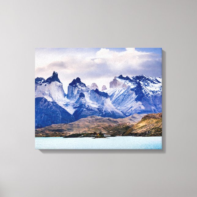 Patagonie Leinwanddruck (Vorderseite)