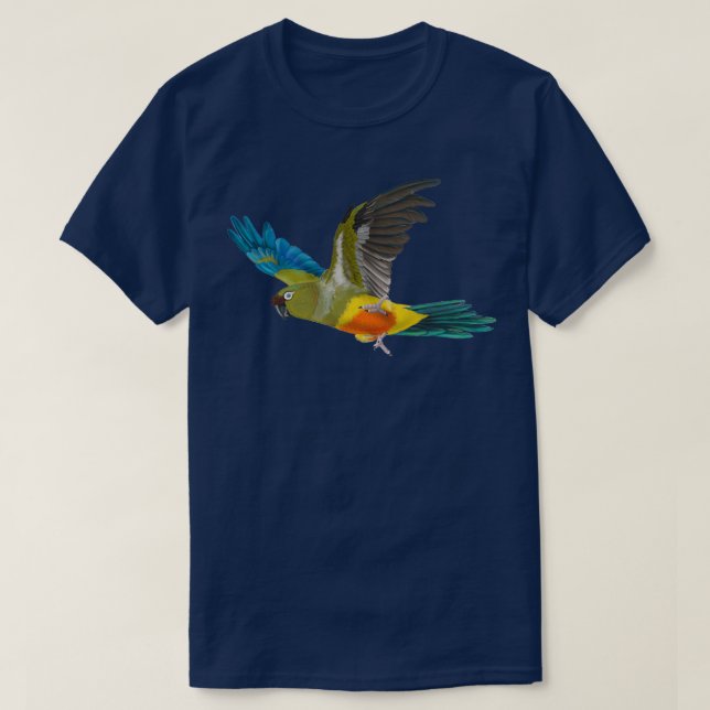 Patagonischer Papagei T-Shirt (Design vorne)
