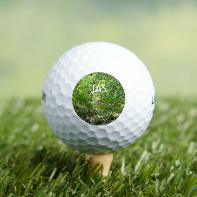 Patapsco River View Maryland Nature Fotografy Golfball (Insitu T-Shirt)