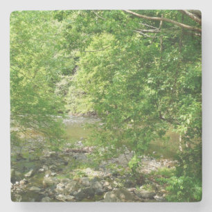 Patapsco River View Maryland Nature Fotografy Steinuntersetzer