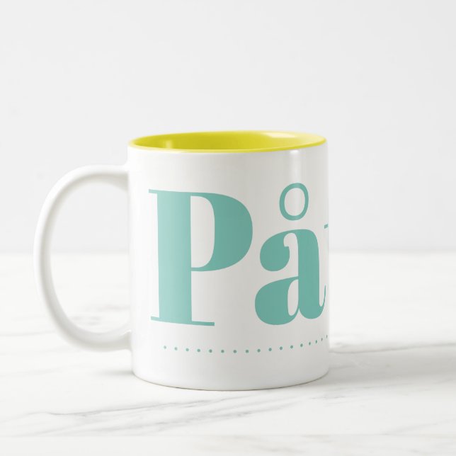 Påtår Mug à café à deux tons (Gauche)