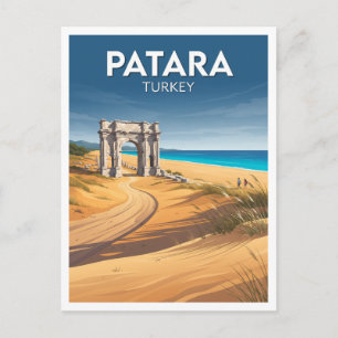 Patara Antike Stadt und Strand Gelemiş Türkei Postkarte