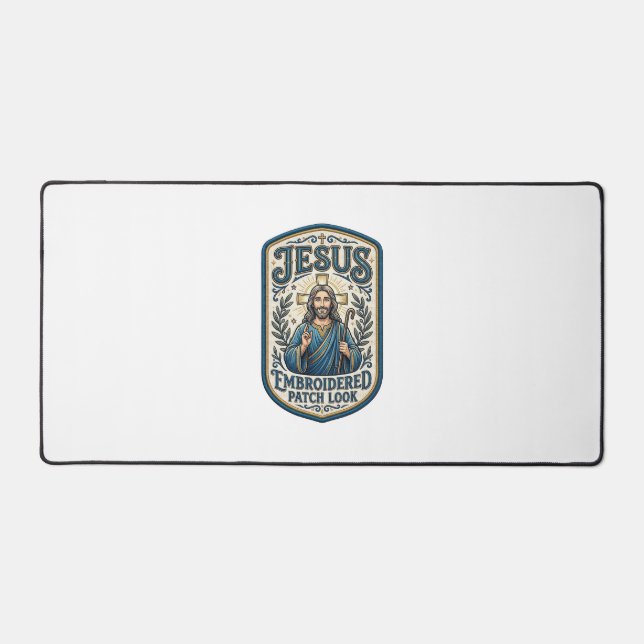 Patch brodé Jésus Regardez Patch brodé Jésus (Recto)