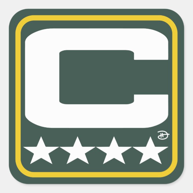 Patch Champion - GB Green Sticker (Devant)