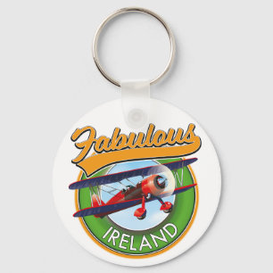 Patch de voyage en Irlande fabuleux. Porte-clés Cl