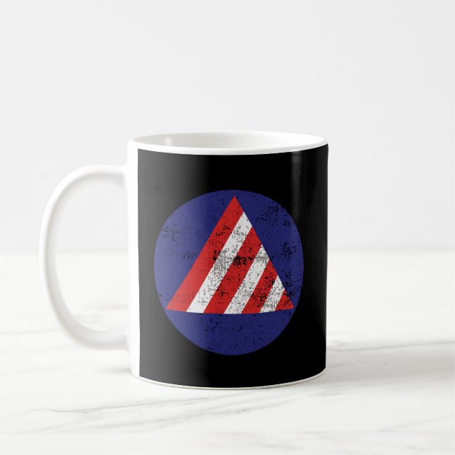 Patch für den Vintagen Zivilen Raid-Warden Kaffeetasse (Links)