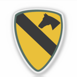 Patch für die Cavalry Division Aufkleber