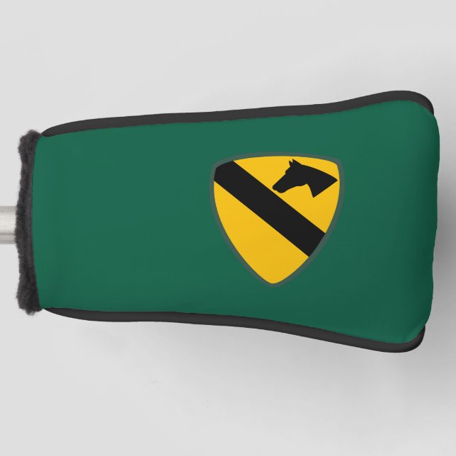 Patch für die Cavalry Division Golf Headcover (Vorderseite)