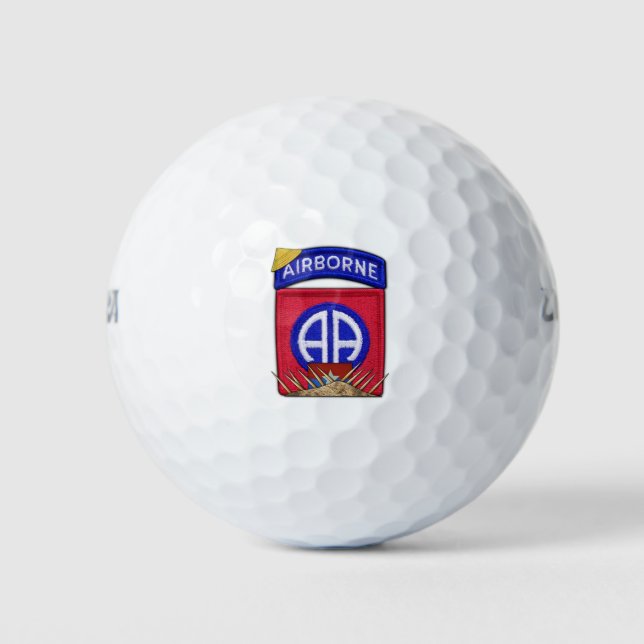 Patch für die im Flugzeug Pragg vietnam Kriegsvets Golfball (Vorderseite)