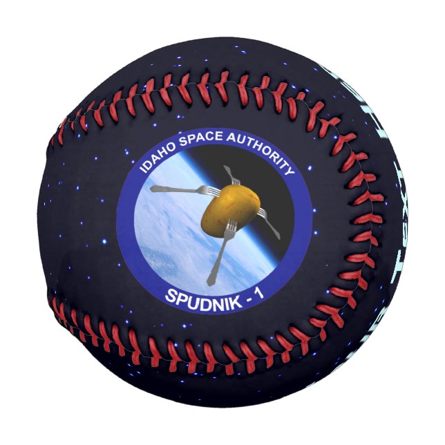 Patch für die Satellitenmission von Idaho Spudnik Baseball (Vorne Rechts)