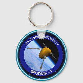 Patch für die Satellitenmission von Idaho Spudnik Schlüsselanhänger