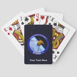 Patch für die Satellitenmission von Idaho Spudnik Spielkarten