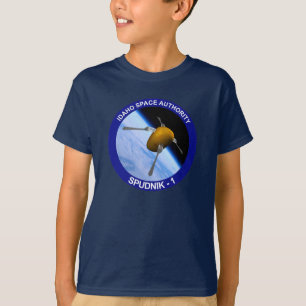 Patch für die Satellitenmission von Idaho Spudnik T-Shirt