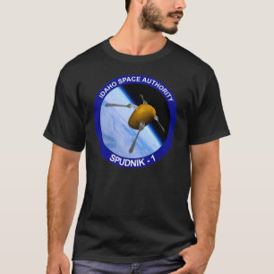 Patch für die Satellitenmission von Idaho Spudnik T-Shirt