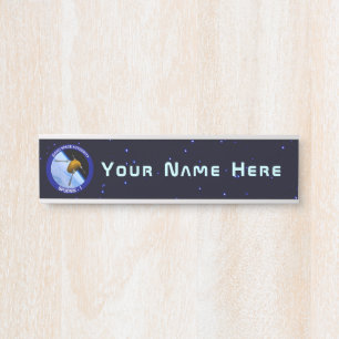 Patch für die Satellitenmission von Idaho Spudnik Türschild