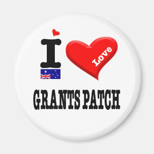 PATCH FÜR ZUSCHÜSSE - I Liebe Magnet