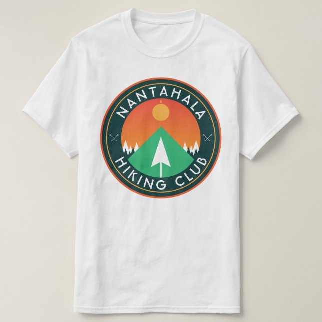 patch T-Shirt personnalisable randonnée club (Design devant)