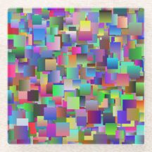 Patches Glass Untersetzer