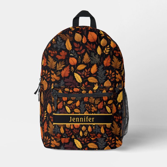 Patchhalter für Herbst Bedruckter Rucksack (Vorderseite)