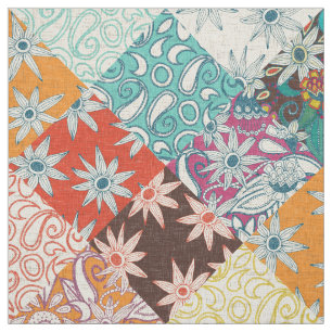 Patchwork aus Sarilmak Stoff