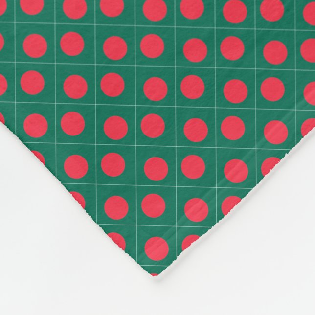 Patchwork Bangladesch Flag Muster Fleecedecke (Ecke)