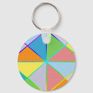 Patchwork besprüht schlüsselanhänger