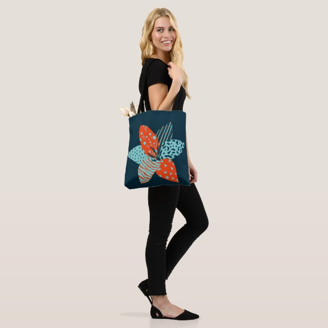 Patchwork-Blume Tasche (Am Model)