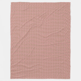 Patchwork Burundi Flag Muster Fleecedecke