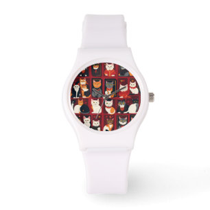patchwork chats AI montre art