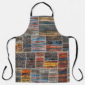 Patchwork Collage: Quilt Pattern Extravaganza Schürze