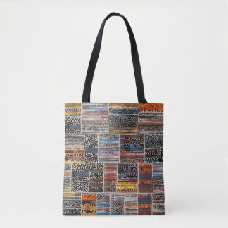 Patchwork Collage: Quilt Pattern Extravaganza Tasche