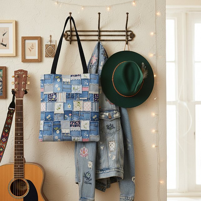 Patchwork Denim Tasche (Von Creator hochgeladen)