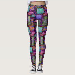 Patchwork Doll Kostüme Leggings