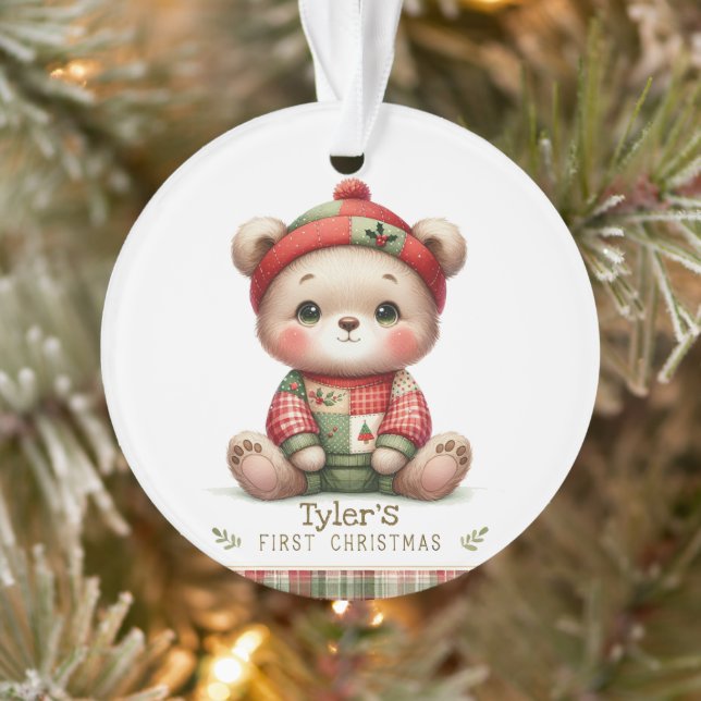 Patchwork d'ours en peluche souvenir (Arbre)