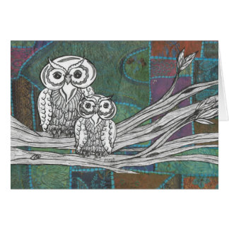 Patchwork-Eulen