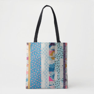 Patchwork-Fliesen Nahtloses Muster Tasche