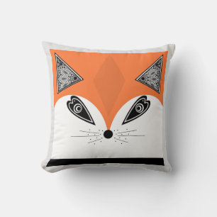 Patchwork Fox, applique Fox, Fox, Kinder Kissen